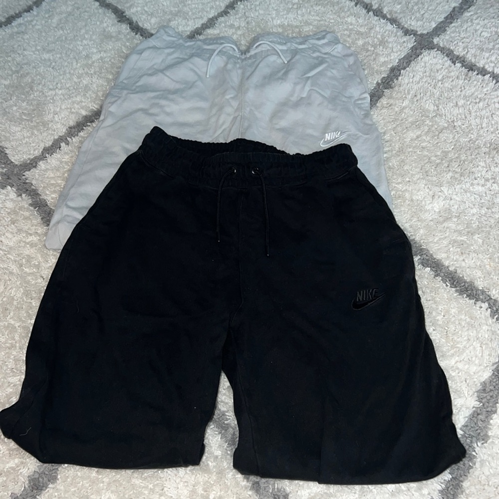 Set of Nike Joggers Black and Grey